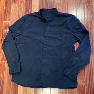 XL Dark Grey Lululemon Button Up